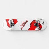 Freaking-out Devil Persoonlijk Skateboard (Horizontaal)