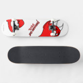 Freaking-out Devil Persoonlijk Skateboard (Horizontaal)