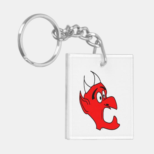 Freaking-out Devil Sleutelhanger (Voorkant Links)