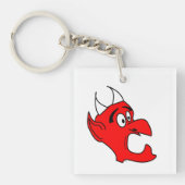 Freaking-out Devil Sleutelhanger (Voorkant)