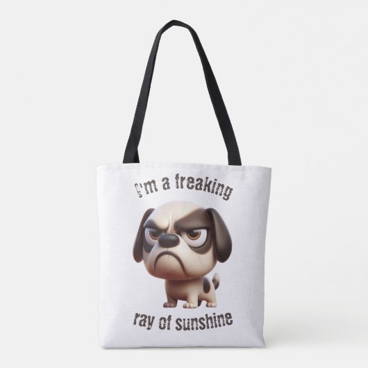 Freaking Ray van Sunshine Puppy Tas (Achterkant)