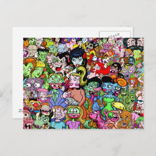 Freaks & Geeks Briefkaart (Voorkant / Achterkant)