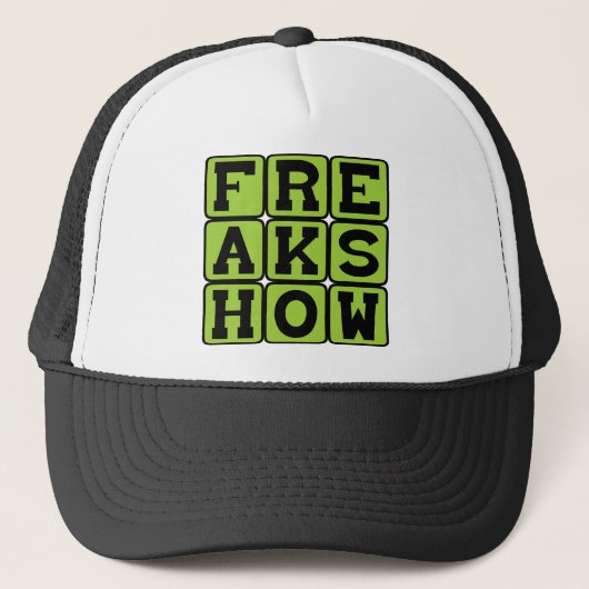 Freakshow, Kermisattractie Trucker Pet (Voorkant)