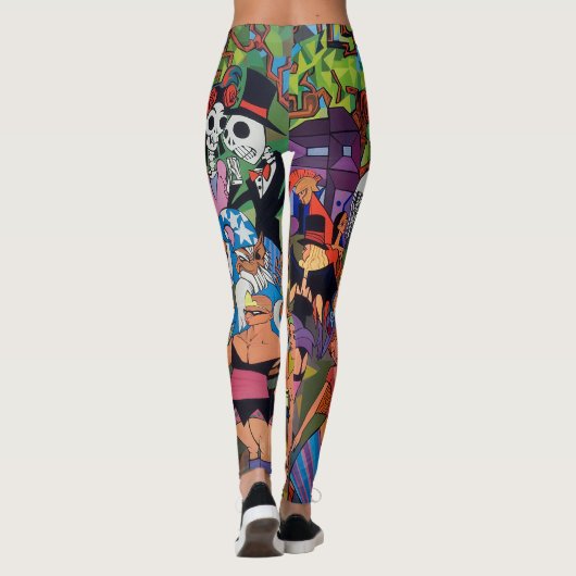 Freakshow Leggings (Achterkant)