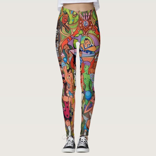 Freakshow Leggings (Voorkant)