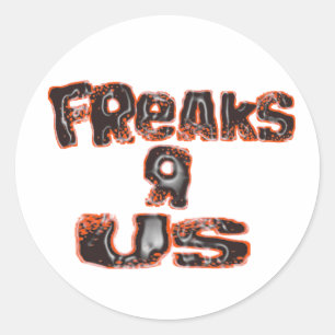 FreaksR Us Ronde Sticker