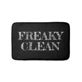 Freaky clean Halloween hipster grappige humor quot Badmat (Voorkant)