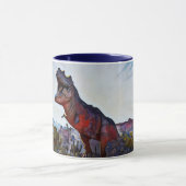 Freaky Dinosaur in de Mok van de woestijn (Midden)