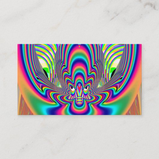 FREAKY EYE ALIEN VISITEKAARTJE (Voorkant)