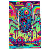 Freaky Fun De psychedelische creeper Medium Cadeauzakje (Achterkant)