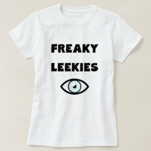 Freaky Leekies - White Eye T-shirt