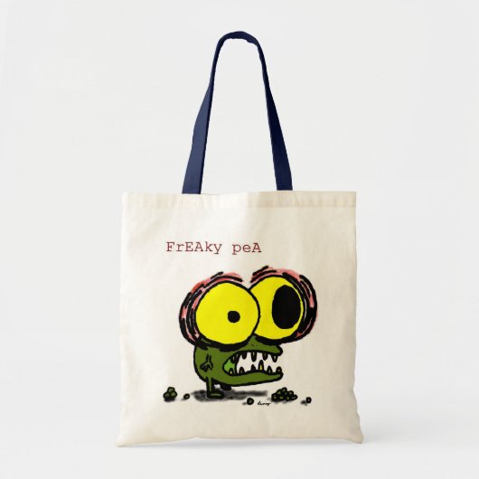 Freaky Pea Boodschappentas Tote Bag (Voorkant)