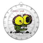 Freaky Pea Dartboard Dartbord (Voorkant)