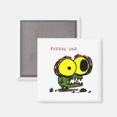 Freaky Pea Magnet (Voorkant / Achterkant)