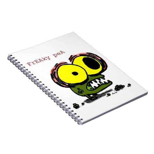 Freaky Pea Notitieboek (Rechterzijde)