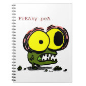 Freaky Pea Notitieboek (Voorkant)