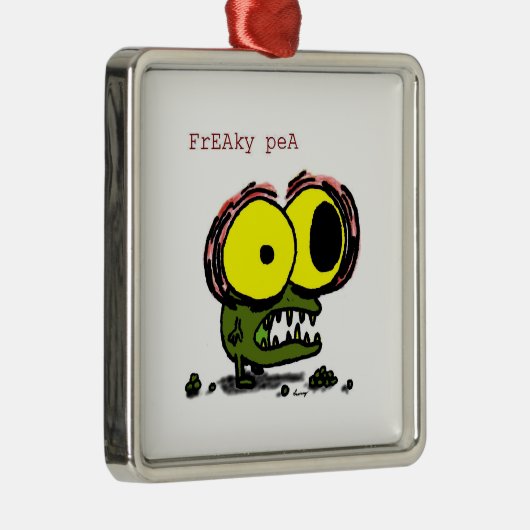 Freaky Pea Ornament (Rechts)