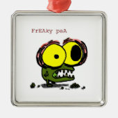 Freaky Pea Ornament (Voorkant)