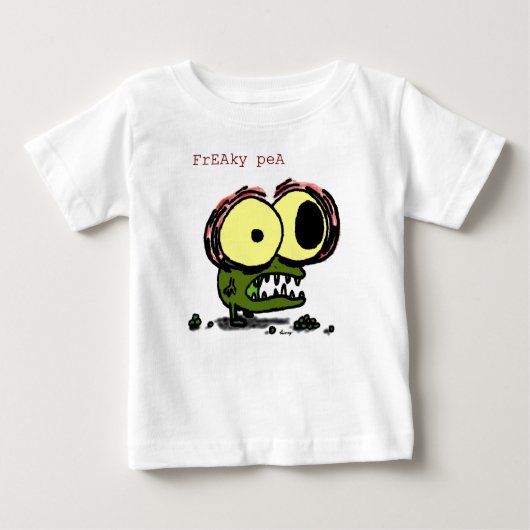 Freaky Pea-Shirten (Voorkant)