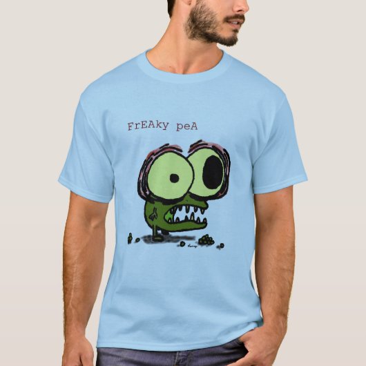 Freaky Pea-Shirten T-shirt (Voorkant)
