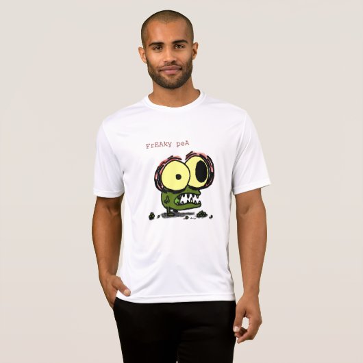 Freaky Pea-Shirten T-shirt (Voorkant volledig)