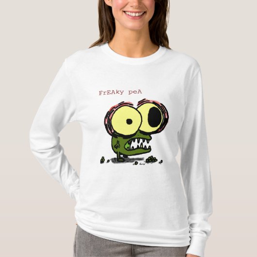 Freaky Pea-Shirten T-shirt (Voorkant)