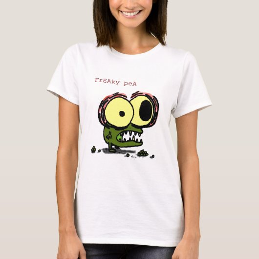 Freaky Pea-shirts T-shirt (Voorkant)