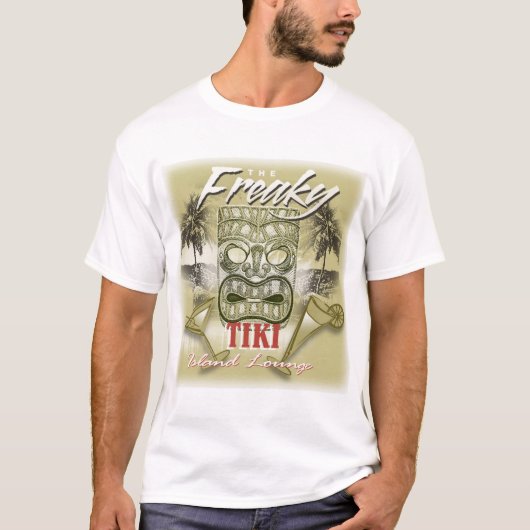 freaky tiki bar t-shirt (Voorkant)