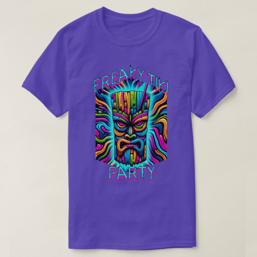 Freaky Tiki Party T-shirt (Design voorkant)