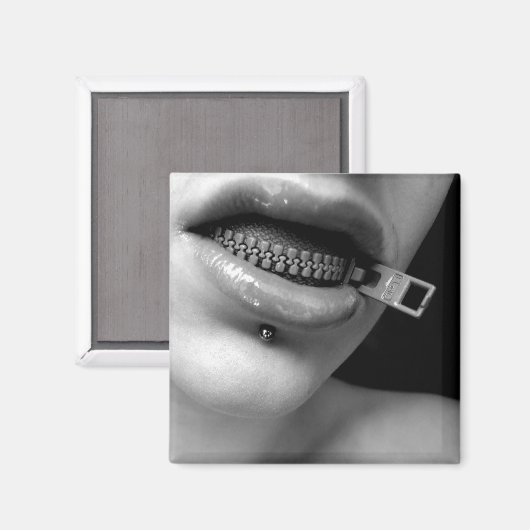 Freaky zip it magneet (Voorkant / Achterkant)