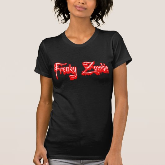 Freaky Zombie T-shirt (Voorkant)