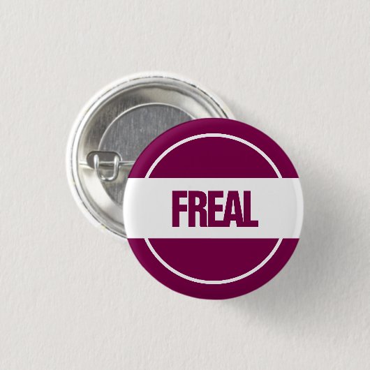 Freal-Button Ronde Button 3,2 Cm (Voorkant /achterkant)