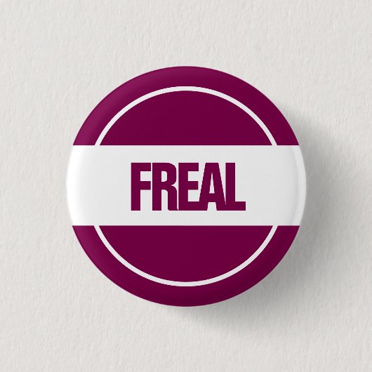 Freal-Button Ronde Button 3,2 Cm (Voorkant)