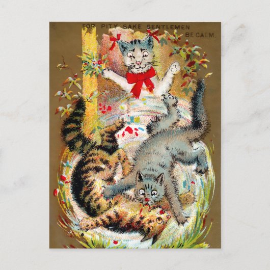 Frears Cat Trade Card #4 (van 6) Briefkaart (Voorkant)