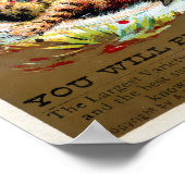 Frears Cat Trade Card #4 (van 6) Poster (Hoek)