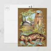 Frears Cat Trade Card #5 (van 6) Briefkaart (Voorkant / Achterkant)