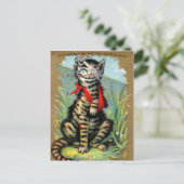 Frears Cat Trade Card #6 (van 6) Briefkaart (Staand voorkant)