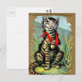 Frears Cat Trade Card #6 (van 6) Briefkaart (Voorkant / Achterkant)