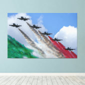 Frecce Tricolori Canvas Afdruk (Insitu (Houten vloer))