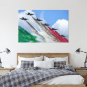 Frecce Tricolori Canvas Afdruk (Insitu (Slaapkamer))