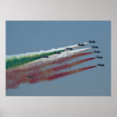 Frecce Tricolori-Poster afdrukken Poster (Voorkant)