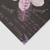  Frech Flowers Ephemera ontkoppeling Tissuepapier (Detail)