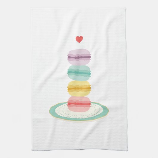 Frech Macarons Theedoek (Verticaal)