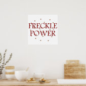 Freckle Power Poster (Keuken)