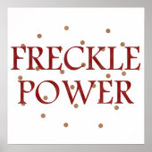 Freckle Power Poster (Voorkant)