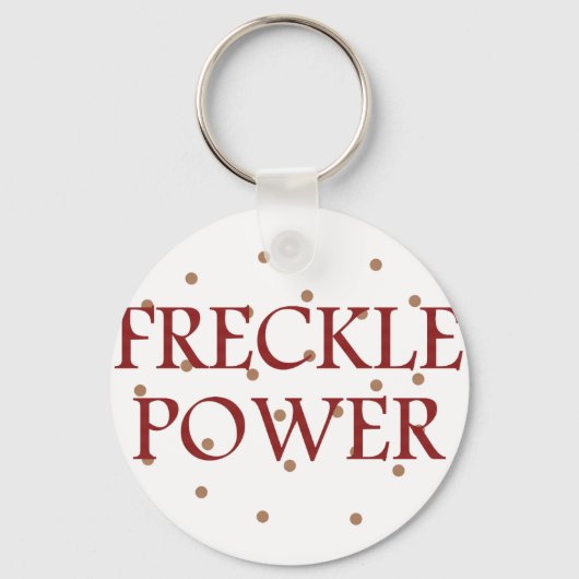Freckle Power Sleutelhanger (Voorkant)