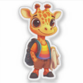 Freckly Friend Vinyl Sticker (Voorkant)