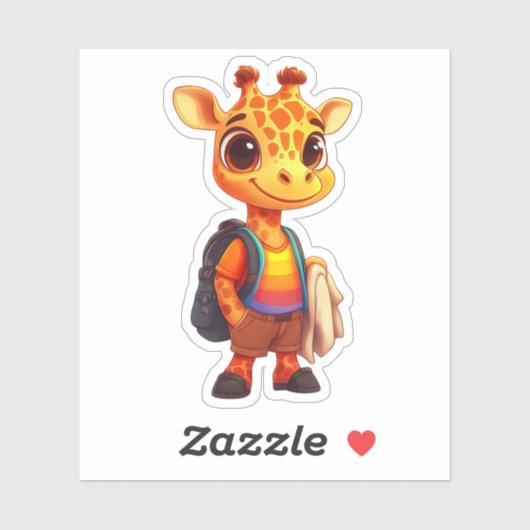 Freckly Friend Vinyl Sticker (Vel)