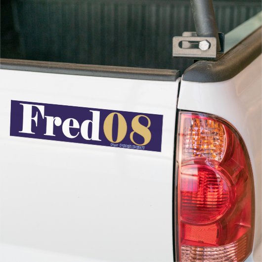 Fred08-Bumpersticker Bumpersticker (Op Truck)