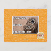 Fred besliste briefkaart (Voorkant)